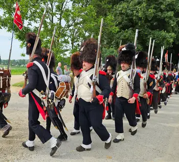 Slag van Waterloo Reinacting (België)